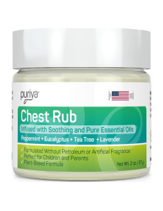 Crema para el Pecho Puriya 56.7g - Eucalipto y Lavanda