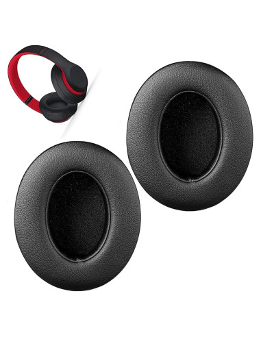 Cojines de Repuesto para Auriculares Studio 2 y 3 - Negro