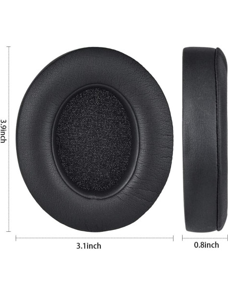Cojines de Repuesto para Auriculares Studio 2 y 3 - Negro