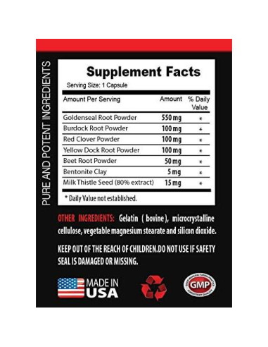 Suplemento Desintoxicante VIP Vitaminas - 200 Cápsulas