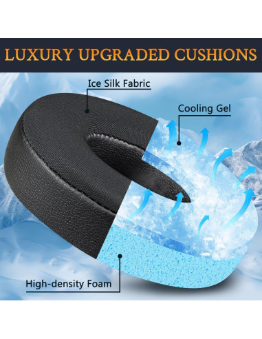 Almohadillas de Gel Refrigerante SOULWIT para Auriculares Solo4