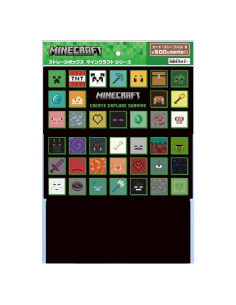 Caja de Almacenamiento de Cartas Coleccionables Minecraft