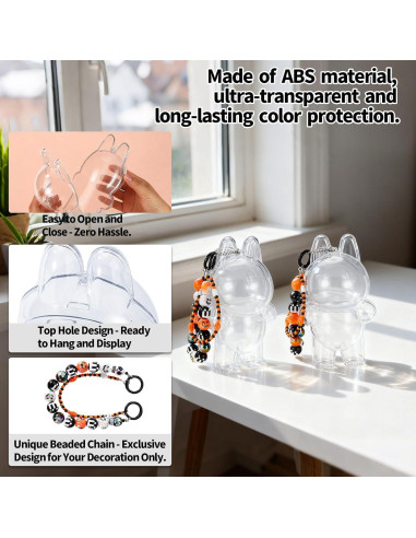 Funda Protectora de Llavero de Peluche Lyreh 17cm Halloween