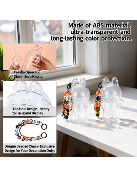 Funda Protectora de Llavero de Peluche Lyreh 17cm Halloween