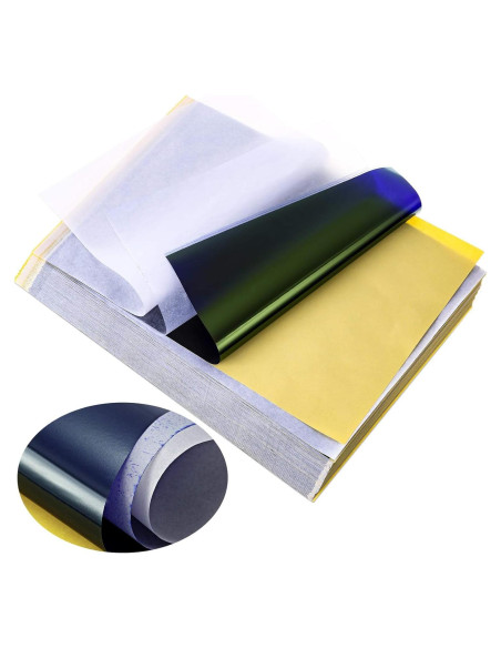 Papel de Transferencia de Tatuaje Audab 38 Hojas 21x30 cm Papel de Transferencia de Tatuaje Audab 38 Hojas 21x30 cm