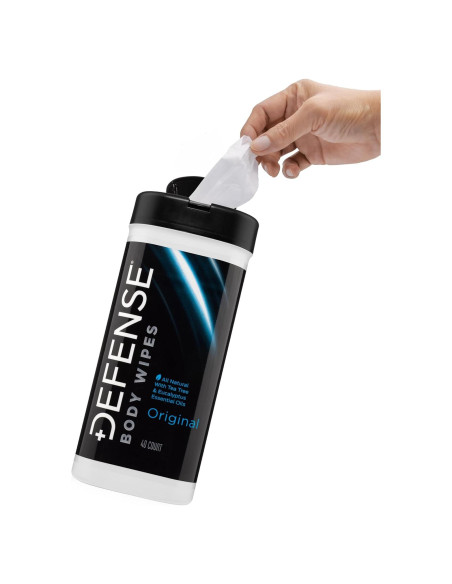Toallitas Corporales Naturales Defense Soap 40 Contenido