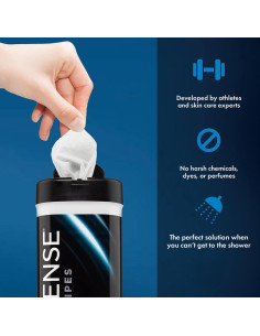 Toallitas Corporales Naturales Defense Soap 40 Contenido 2