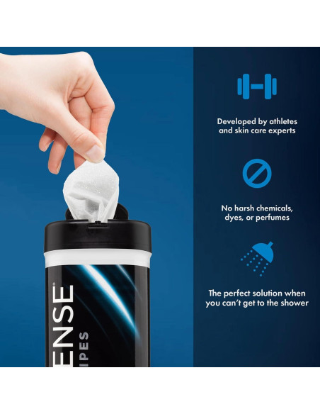 Toallitas Corporales Naturales Defense Soap 40 Contenido