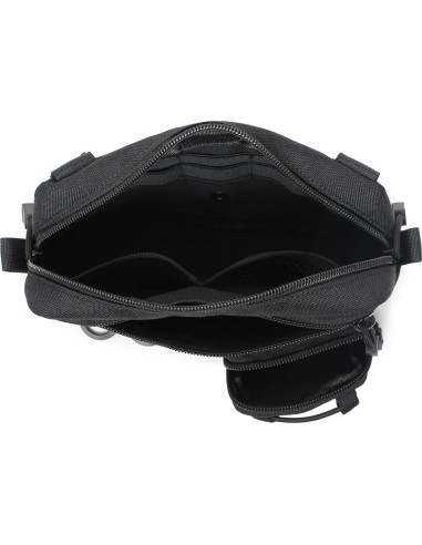 Bolsa Administrativa Horizontal Molle Lemubeane Táctica 23.9x15cm