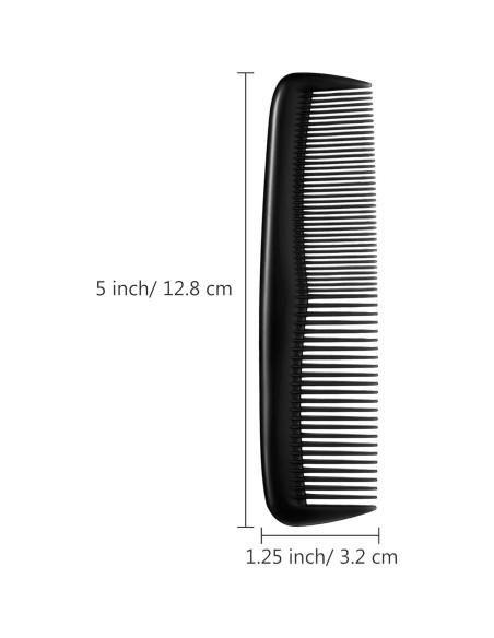 Set de 12 Peines de Plástico Leinuosen para Cabello