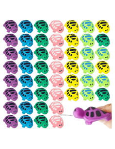 Juguetes de Baño DEEKIN Tortugas 24 Piezas 6 Colores