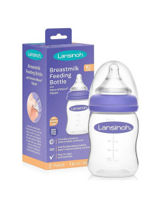 Botella de Alimentación Lansinoh Momma 148 ml con Tetina NaturalWave