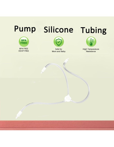 Tubo de Silicona en Y UNIKOO para Copas de Leche Materna