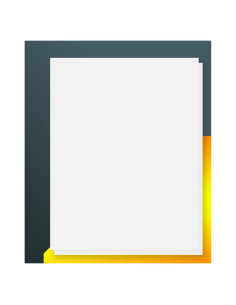 Papel de Etiquetas Completo BETCKEY 21.6x27.9 cm Mate 100 Hojas