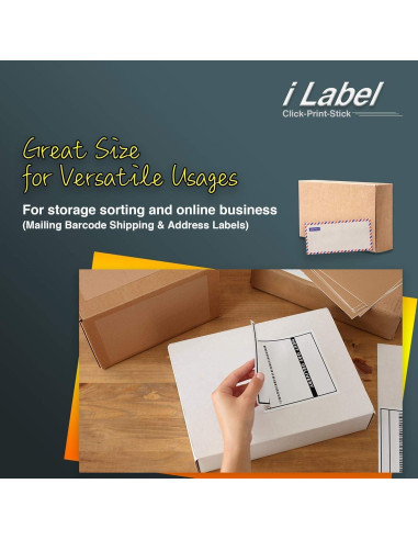 Papel de Etiquetas Completo BETCKEY 21.6x27.9 cm Mate 100 Hojas