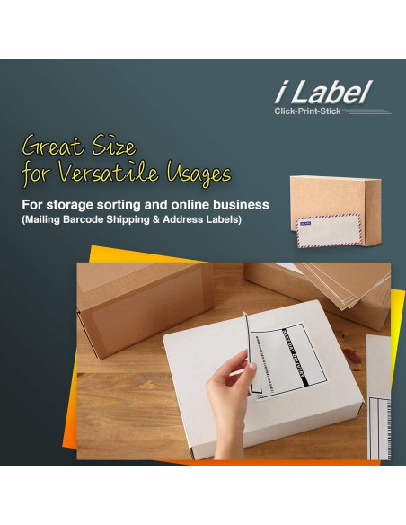 Papel de Etiquetas Completo BETCKEY 21.6x27.9 cm Mate 100 Hojas