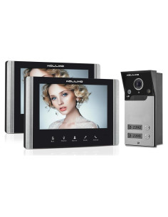 Intercomunicador Video WOLILIWO 7" HD 1 Cámara 2 Monitores