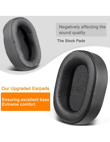 Almohadillas de Reemplazo SOULWIT para Corsair HS65/HS55 - Negro