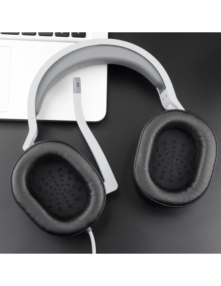 Almohadillas de Reemplazo SOULWIT para Corsair HS65/HS55 - Negro