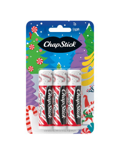 Bálsamo Labial ChapStick Caramelo de Menta 4.25g - Paquete de 3