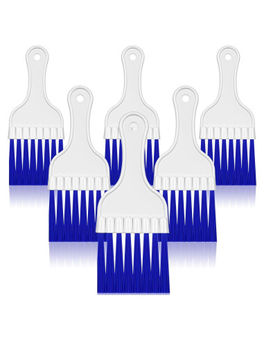 Boao 6 Cepillos de Limpieza para Aire Acondicionado Azul