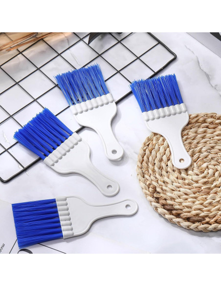 Boao 6 Cepillos de Limpieza para Aire Acondicionado Azul