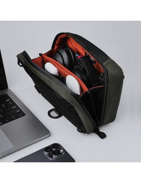 ALPAKA Elements Tech Case Max Verde Oscuro - Organizador EDC
