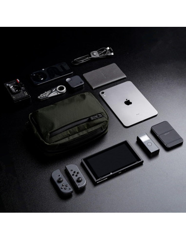 ALPAKA Elements Tech Case Max Verde Oscuro - Organizador EDC