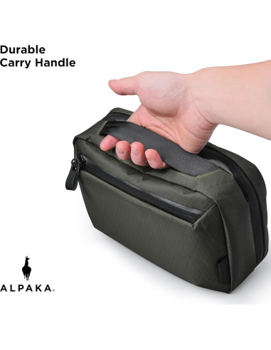 ALPAKA Elements Tech Case Max Verde Oscuro - Organizador EDC