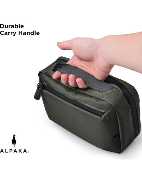 ALPAKA Elements Tech Case Max Verde Oscuro - Organizador EDC