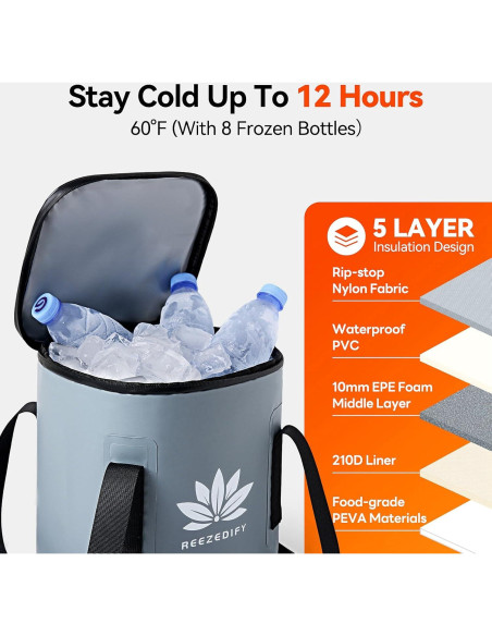 Máquina de Hielo Reezedify R01 para Rodilla y Hombro - Terapia Fría