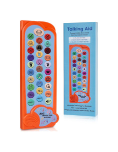 Dispositivo AAC BRIFUTR para Autismo con 24 Botones y Volumen Ajustable