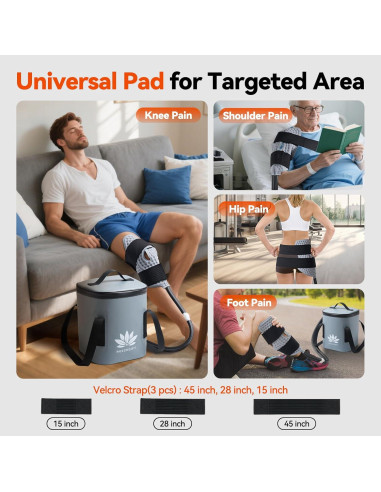 Máquina de Hielo Reezedify R01 para Rodilla y Hombro - Terapia Fría