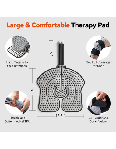 Máquina de Hielo Reezedify R01 para Rodilla y Hombro - Terapia Fría