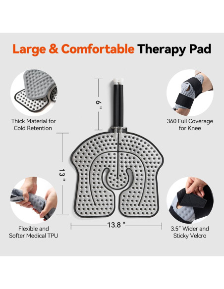 Máquina de Hielo Reezedify R01 para Rodilla y Hombro - Terapia Fría