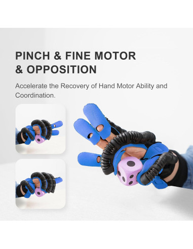 Guante de Rehabilitación Robot Glove Syrebo E12 Mano Izquierda S