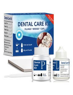 Kit de Reparación Dental Zendentrix - Cemento de Óxido de Zinc
