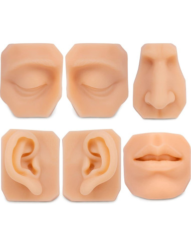 Modelo Ojo Izquierdo de Silicona Ultrassist para Práctica Médica