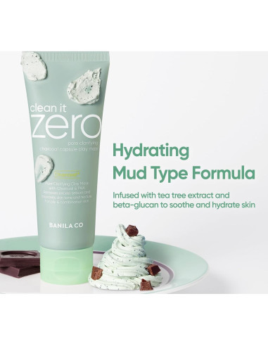 BANILA CO Clean It Zero Máscara Pulidora Carbón 100g