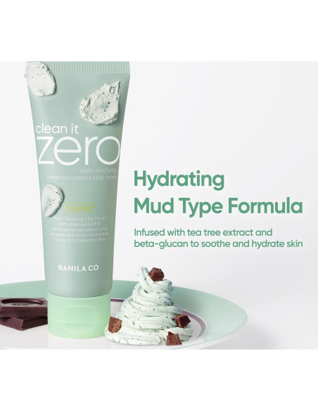 BANILA CO Clean It Zero Máscara Pulidora Carbón 100g