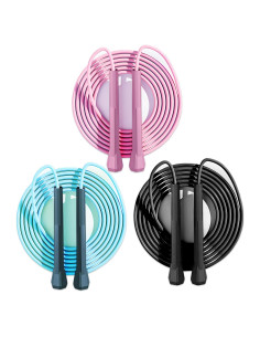 Cuerda de Saltar Ajustable GSMIEY para Niños y Adultos - PVC