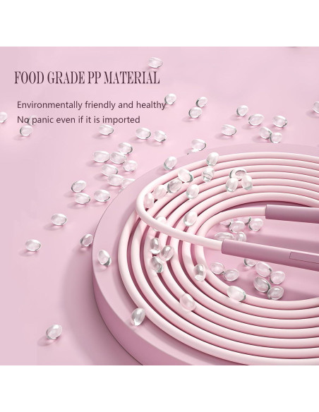 Cuerda de Saltar Ajustable GSMIEY para Niños y Adultos - PVC