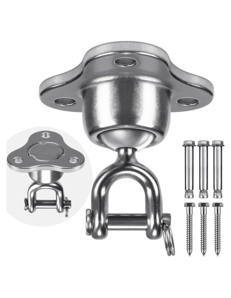 Soporte para Saco de Boxeo SELEWARE con Giro Silencioso