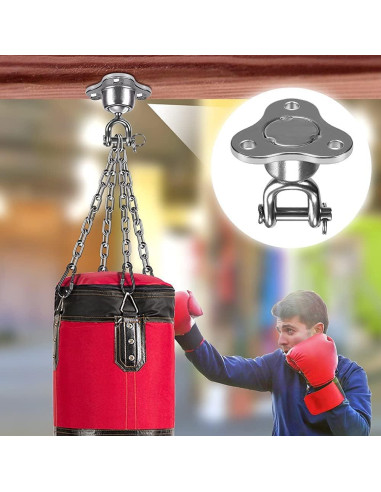 Soporte para Saco de Boxeo SELEWARE con Giro Silencioso