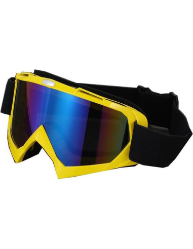 Gafas de Motocross EYEGLASSTOR UV400 Amarillas para Adultos