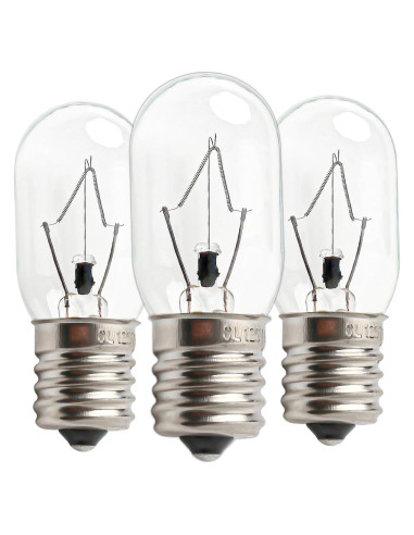 Bombillas de Microondas SATONA 8206232A 125V 40W E17 - Paquete 3