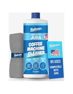 Descalcificador para Cafeteras Jura 32 Oz | Incluye Paño de Limpieza