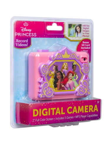 Cámara Digital para Niños eKids Disney Princess 32MP Rosa