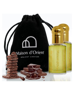 Aceite de Perfume Musk Choco Unisex 12 mL - Sin Alcohol