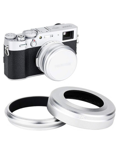 Parasol de Metal JJC con Anillo Adaptador 49mm para Fujifilm X100